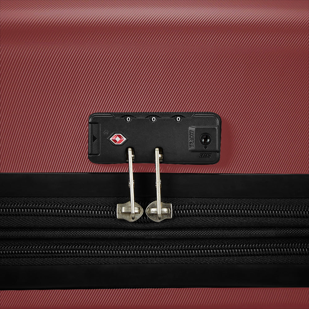 Samsonite Evolve SE Hardside Expandable Spinner Luggage ( Matte Burgundy , Large Spinner ) Matte Burgundy Large Spinner U1