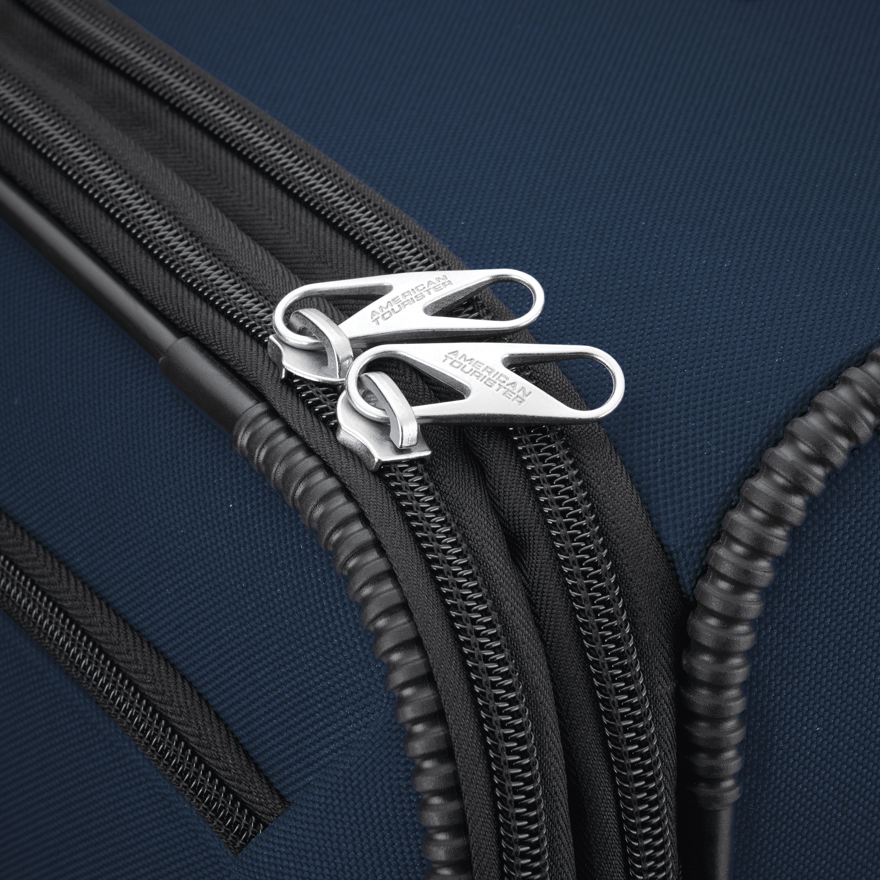 American Tourister Pop Max Softside Luggage with Spinner Wheels ( Navy , Carry-On 21-Inch ) Navy Carry On 21 Inch U2