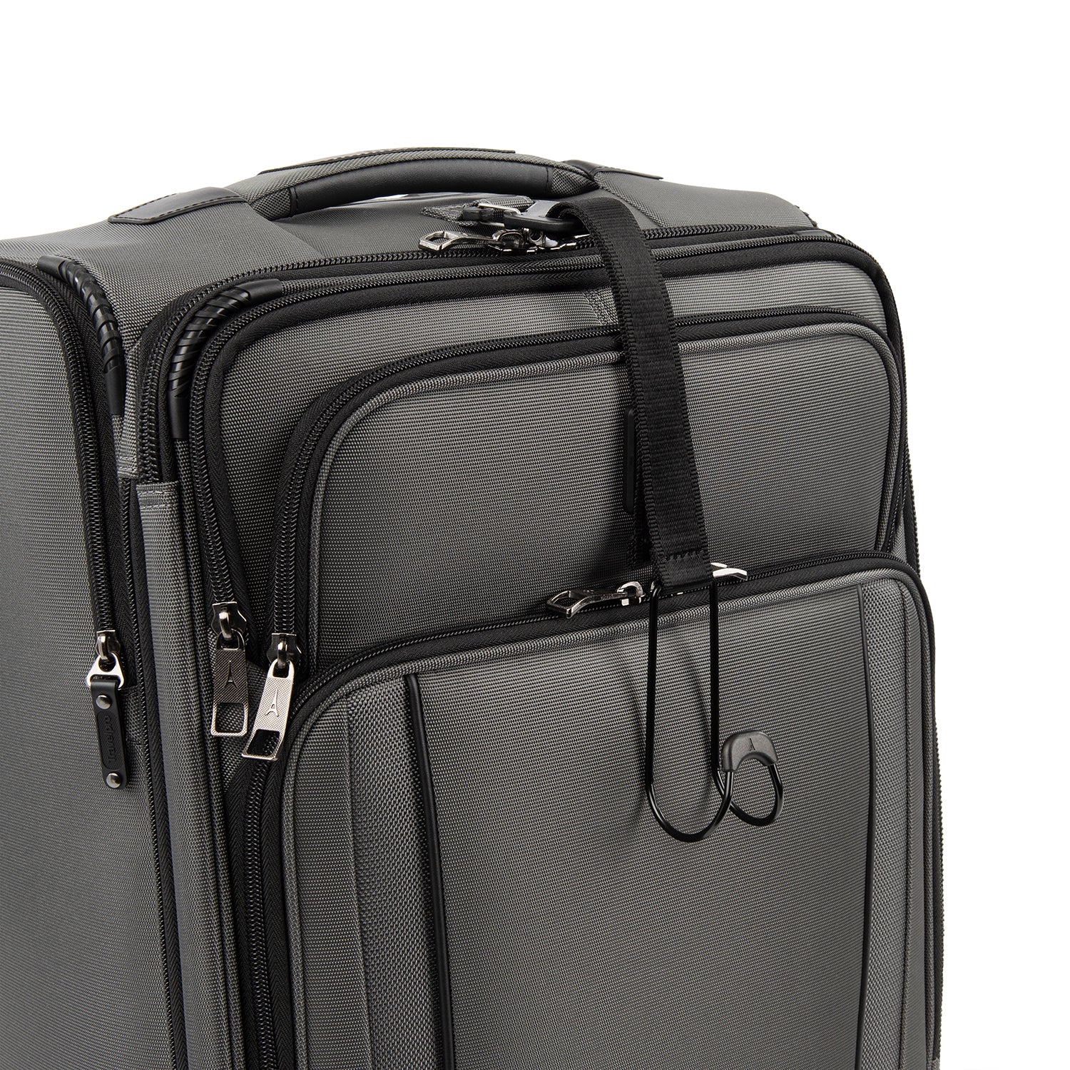 Travelpro Crew Versapack Max Carry-On Exp Rollaboard Titanium Grey Carry On 21 Inch U3