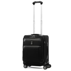 Travelpro Platinum Elite Softside Expandable Checked Luggage, 8 Wheel Spinner Large Suitcase, TSA Lock, Men and Women ( Shadow Black , Carry-On 19-Inch ) Shadow Black Carry On 19 Inch U14