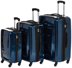 Samsonite Winfield 2 Hardside Luggage with 360 Spinner Wheels, TSA Lock, Airline Approved ( Deep Blue , 3-Piece Set (20/24/28) ) Deep Blue 3 Piece Set 20 24 28 U3