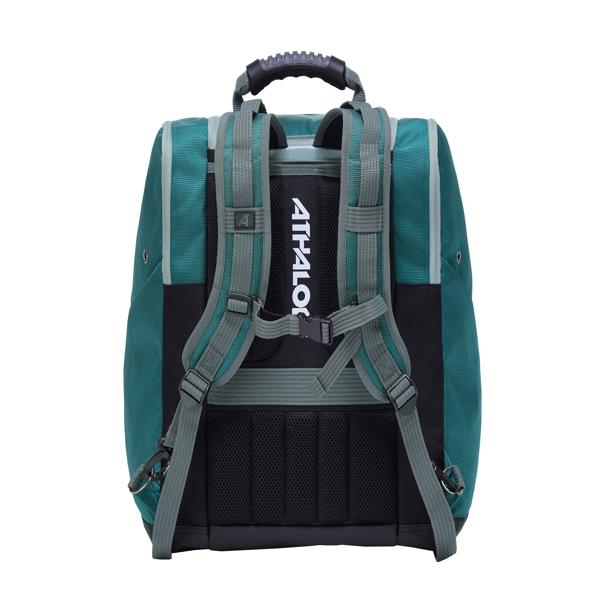 Athalon Everything Ski Boot Bag – Gear Pack with Ventilated Boot Compartments, Waterproof Bottom, Hideaway Helmet Sling, 58.5 Liter Capacity ( Green , 58.5 Liters ) Green 58 5 Liters U1