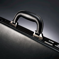 Samsonite Bonded Leather Attache 15.6 Black One Size U2