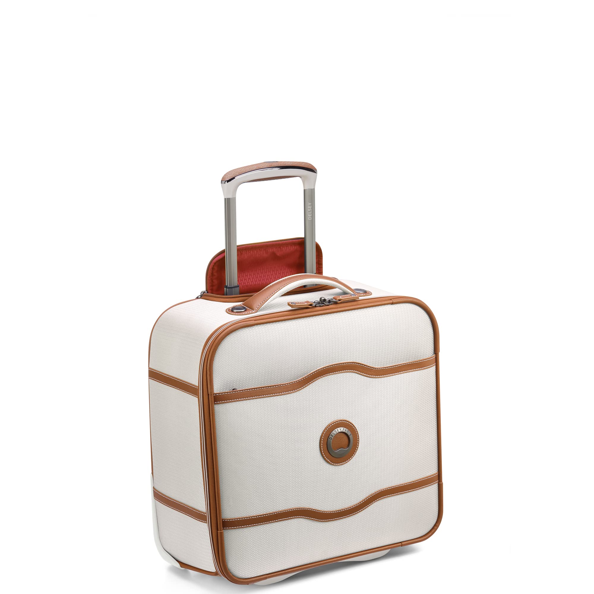 DELSEY Paris Chatelet Air 2.0 Softside Luggage Under-Seater with 2 Wheels ( Angora , Carry-on 16 Inch ) Angora Carry On 16 Inch U1