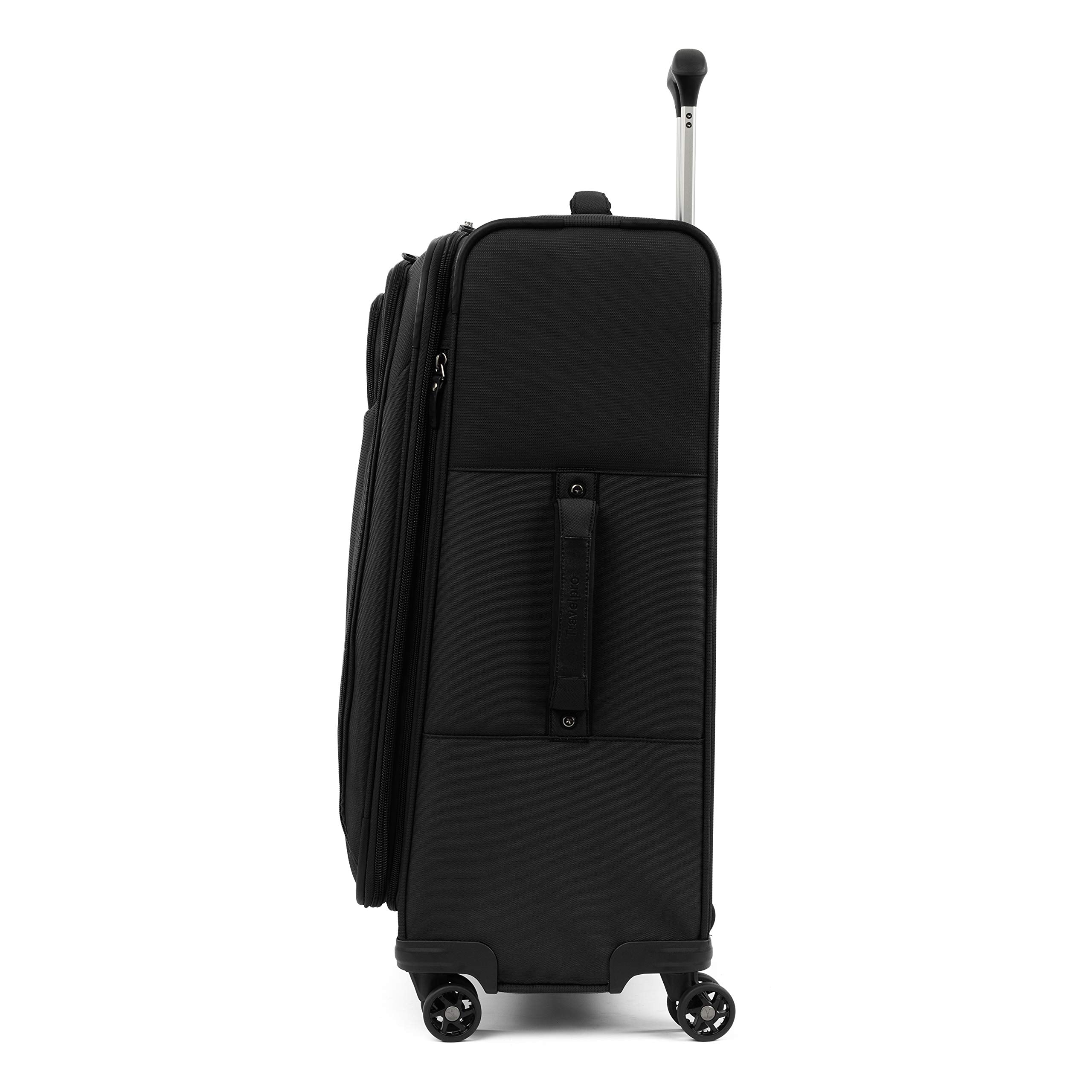 Travelpro Tourlite Softside Expandable Luggage with 4 Spinner Wheels, Lightweight Suitcase, Men and Women U3