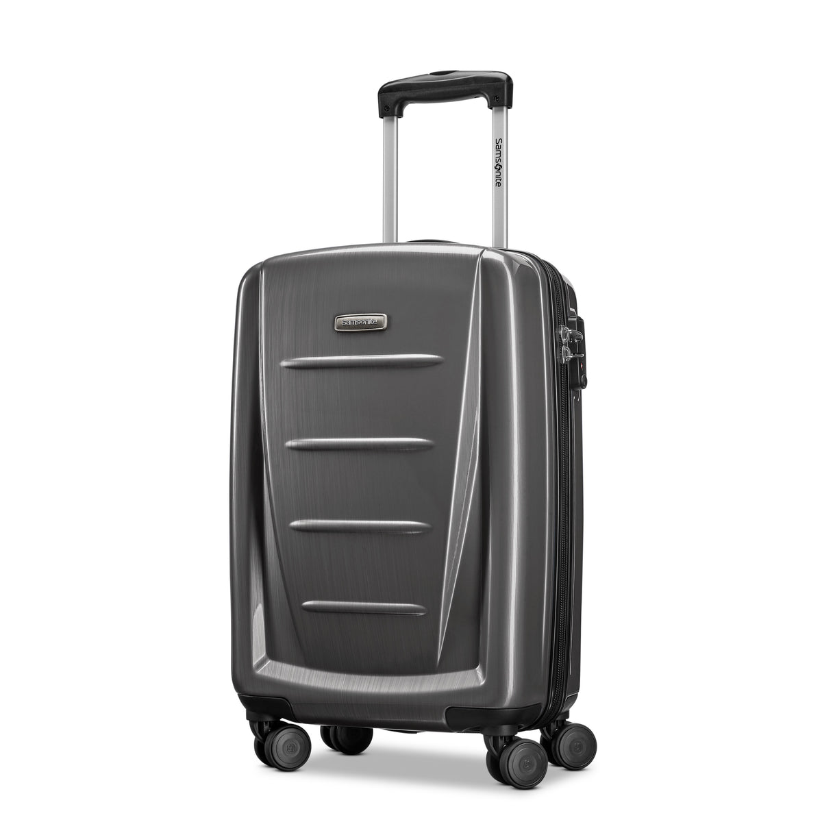 Samsonite Winfield 2 Hardside Luggage with 360 Spinner Wheels, TSA Lock, Airline Approved ( Charcoal , Carry-On 20-Inch ) Charcoal Carry On 20 Inch U7