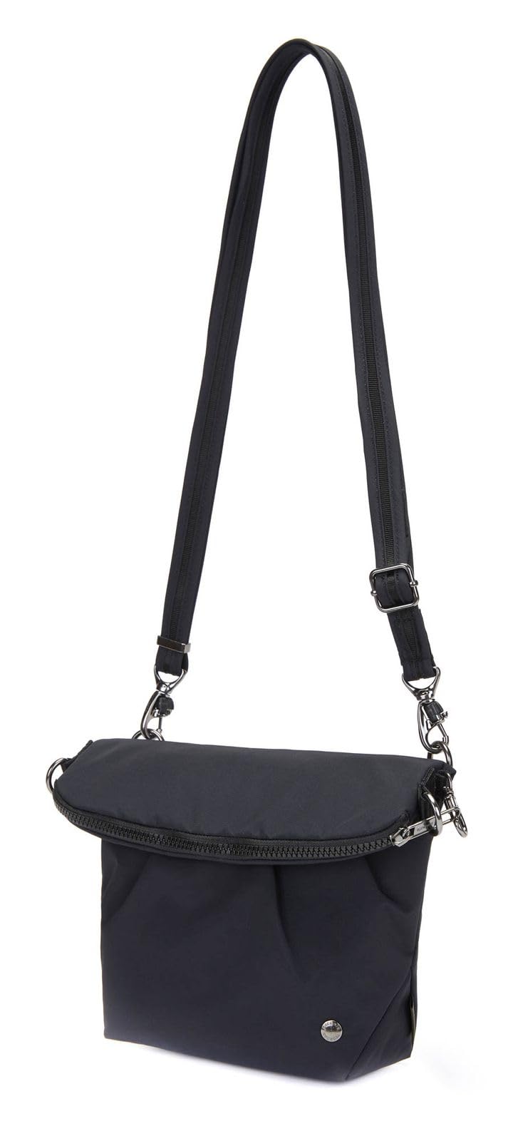 Pacsafe CX Convertible Crossbody ( Econyl Black , One Size ) Econyl Black One Size U1