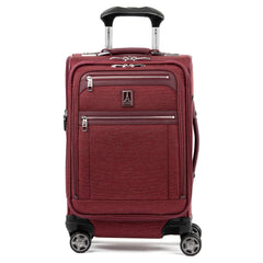 Travelpro Platinum Elite Softside Expandable Luggage, 8 Wheel Spinner Suitcase, USB Port, Fits up to 15" Laptop, Men and Women, Business Plus U1