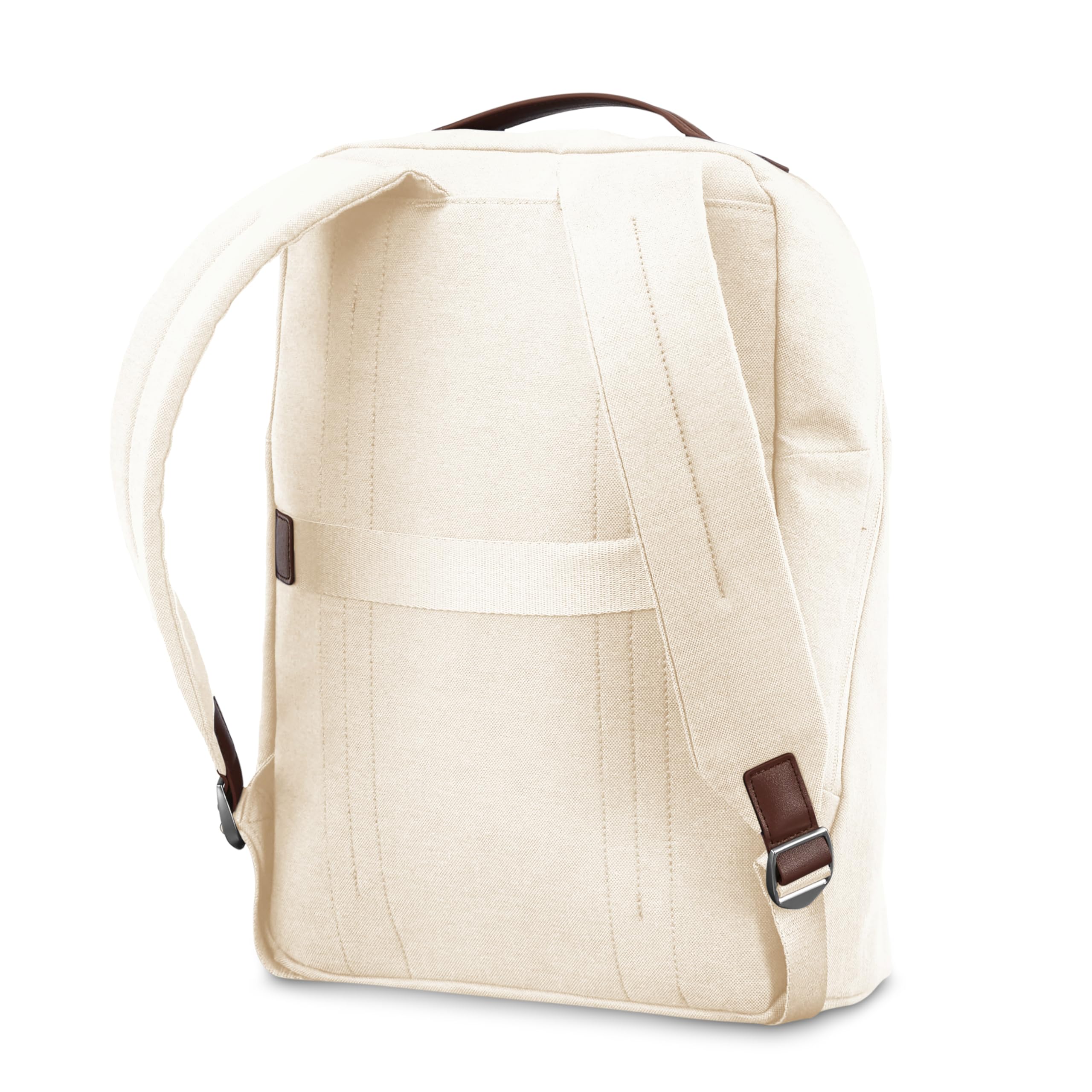 Samsonite Virtuosa Carry-On Travel Backpack with Padded Laptop Sleeve ( Off-white , One Size ) Off-white One Size U1