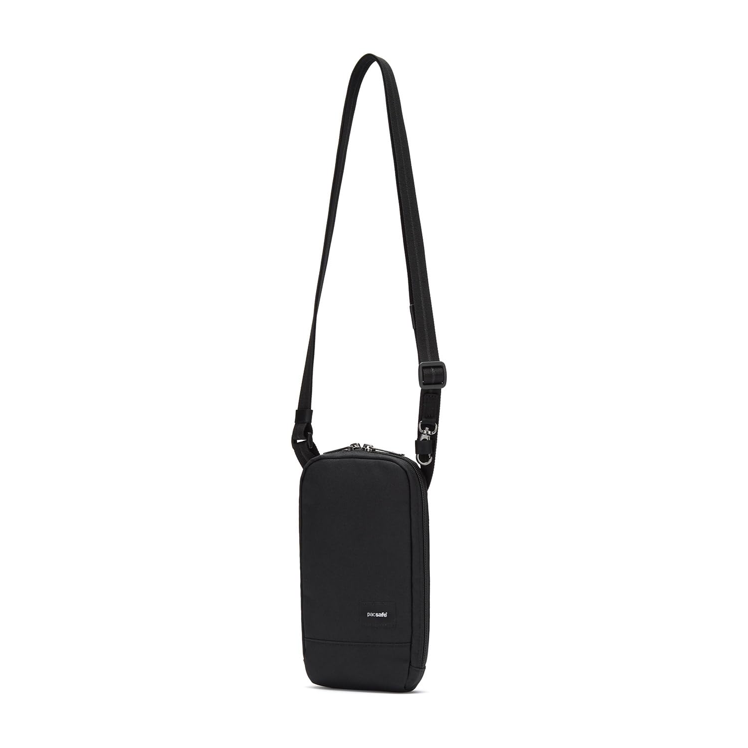 Pacsafe RFIDsafe Tech Crossbody ( Jet Black , One Size ) Jet Black One Size U1