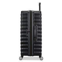 Samsonite Hard-Sided 28-Inch Lightweight Checked Large Expandable Element Suitcase: Durable, 360 Spinner Wheels, Adjustable Telescopic Handle, TSA-Approved Lock ( Alpine Black , 28-Inch Checked-Large ) Alpine Black 28 Inch Checked Large U1