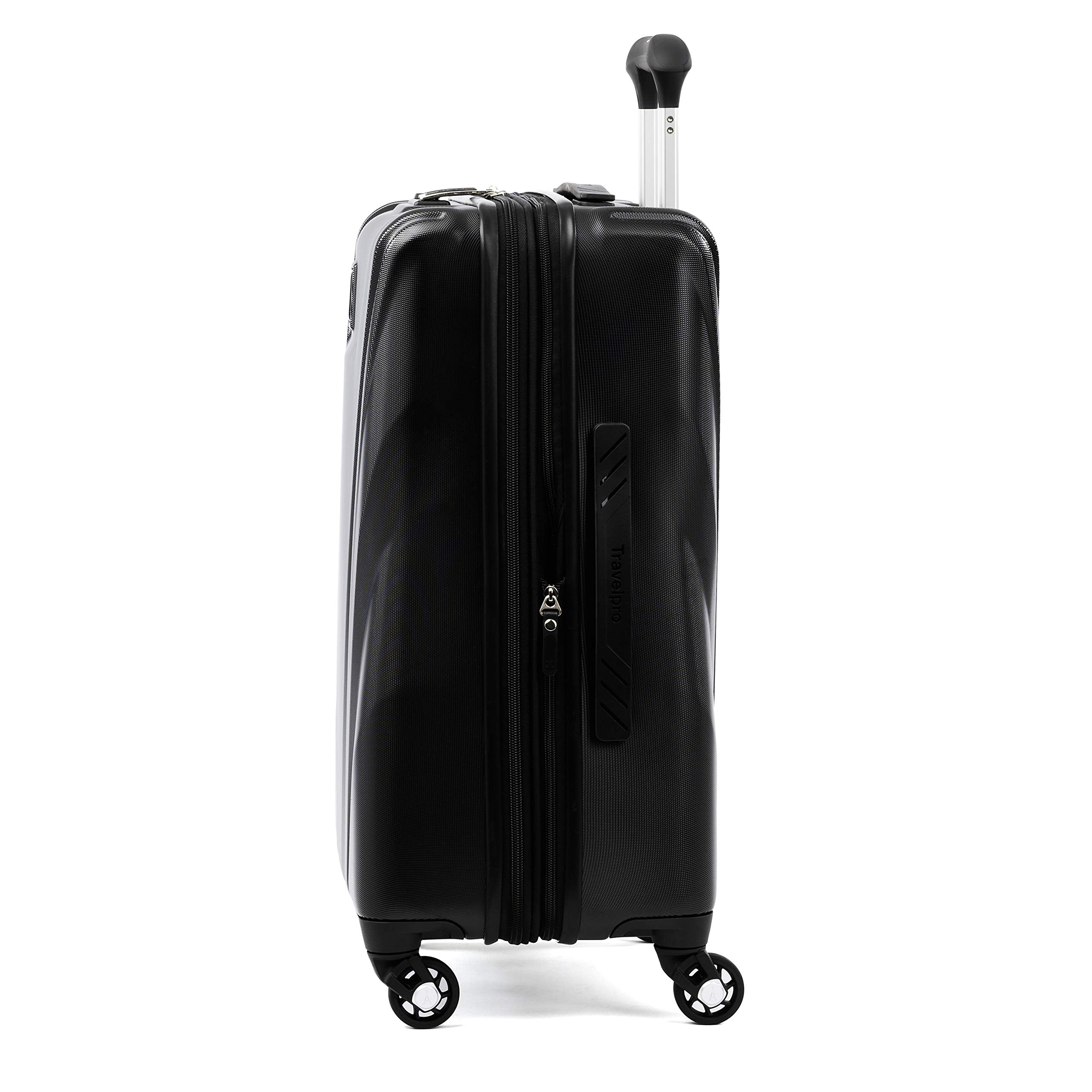 Travelpro Maxlite 5 Hardside Spinner Wheel Luggage ( Black , Carry-On 21-Inch ) Black Carry On 21 Inch U3