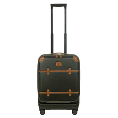 Bric's Bellagio 3.0 21" Carry-On Expandable Spinner w/Pocket ( Olive , 21-Inch w/ Pocket ) Olive 21 Inch W Pocket U1
