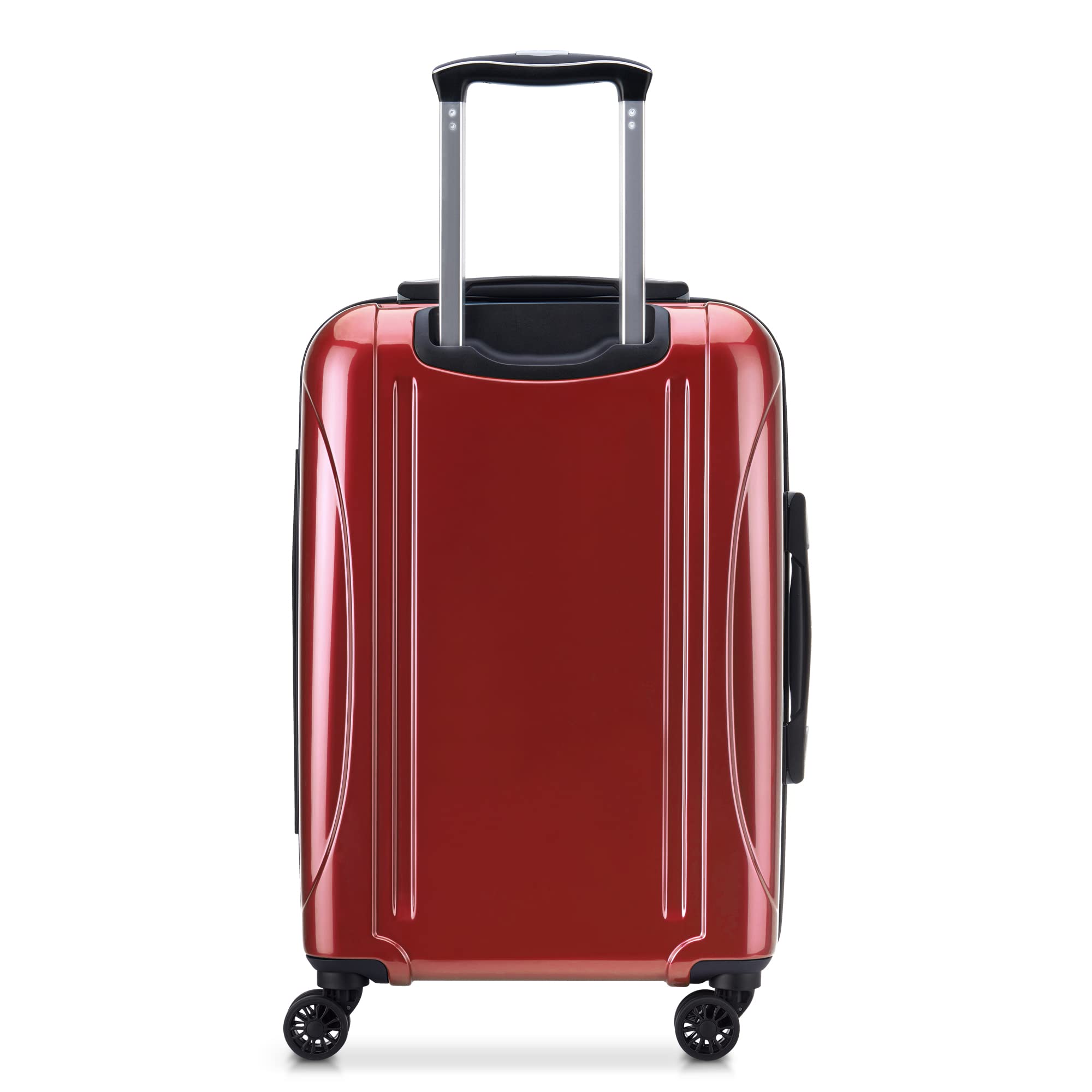 DELSEY Paris Helium Aero Hardside Expandable Luggage with Spinner Wheels ( Brick Red , Carry-On 21 Inch ) Brick Red Carry On 21 Inch U13
