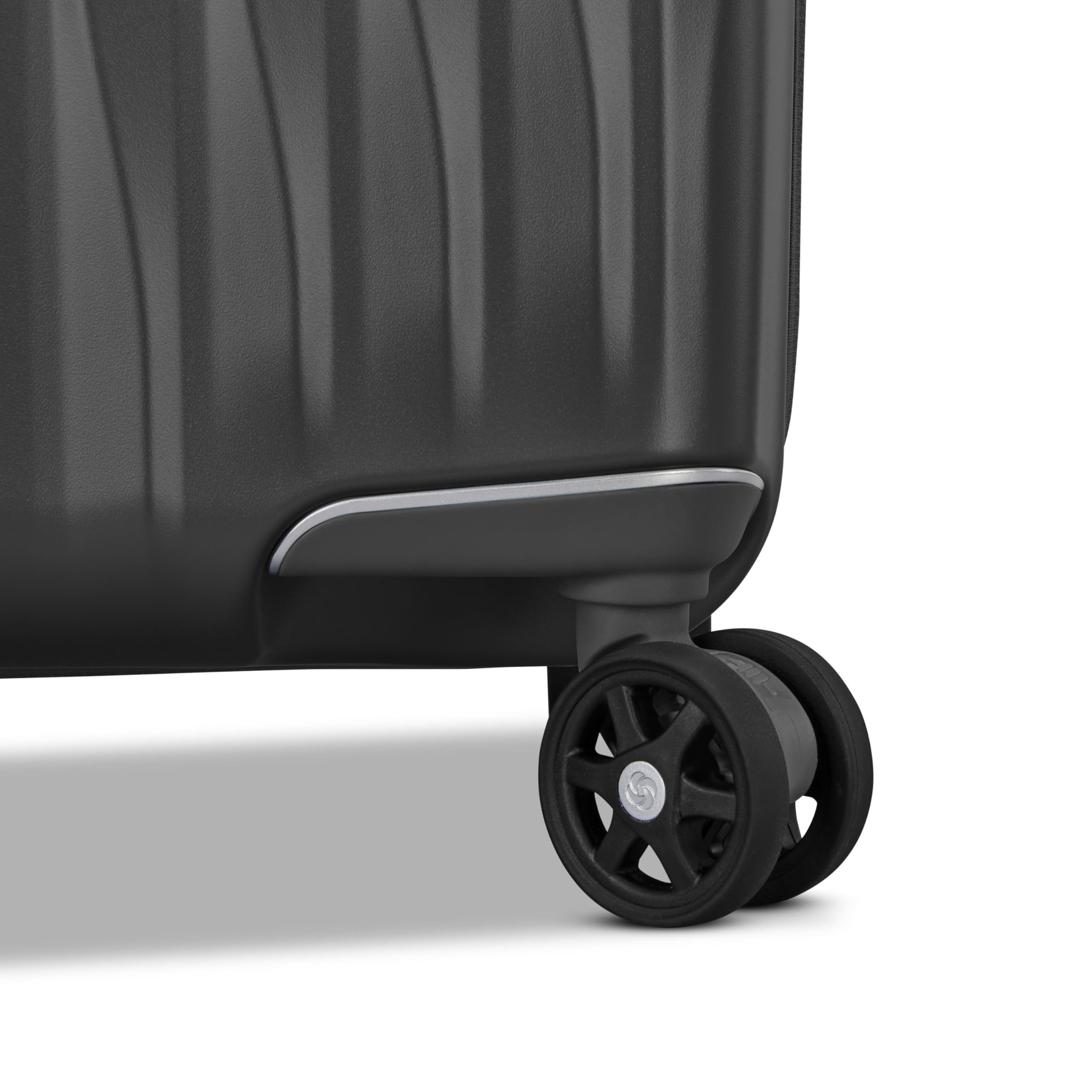 Samsonite UpLIFT Hardside Luggage with Spinner Wheels - Airline-Approved, TSA Lock, Adjustable Handle System - Polycarbonate Hard Suitcase for Ultra Lightweight Travel ( Phantom Black , Carry-On 19-Inch ) Phantom Black Carry On 19 Inch U1