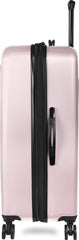 TOTAL TRAVELWARE Passage Expandable Hardside Spinner ( Pink , Checked Large 28-Inch ) Pink Checked Large 28 Inch U1