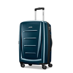 Samsonite Winfield 2 Checked-Medium 24-Inch Hardside Expandable Luggage with Spinner Wheels ( Teal , Checked-Medium 24-Inch ) Teal Checked Medium 24 Inch U9