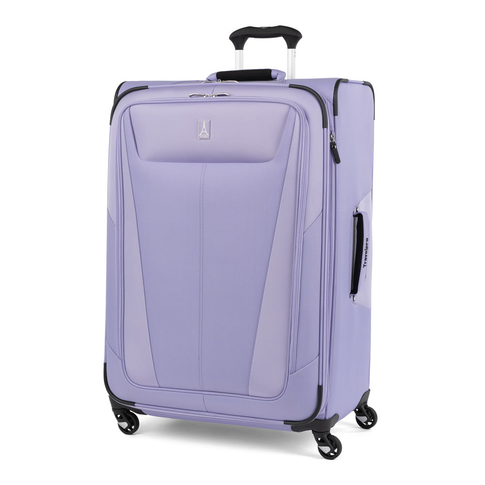 Travelpro Maxlite 5 Softside Expandable Luggage with 4 Spinner Wheels, Lightweight Suitcase, Men and Women Violet 3 Piece Set 21 25 29 U1