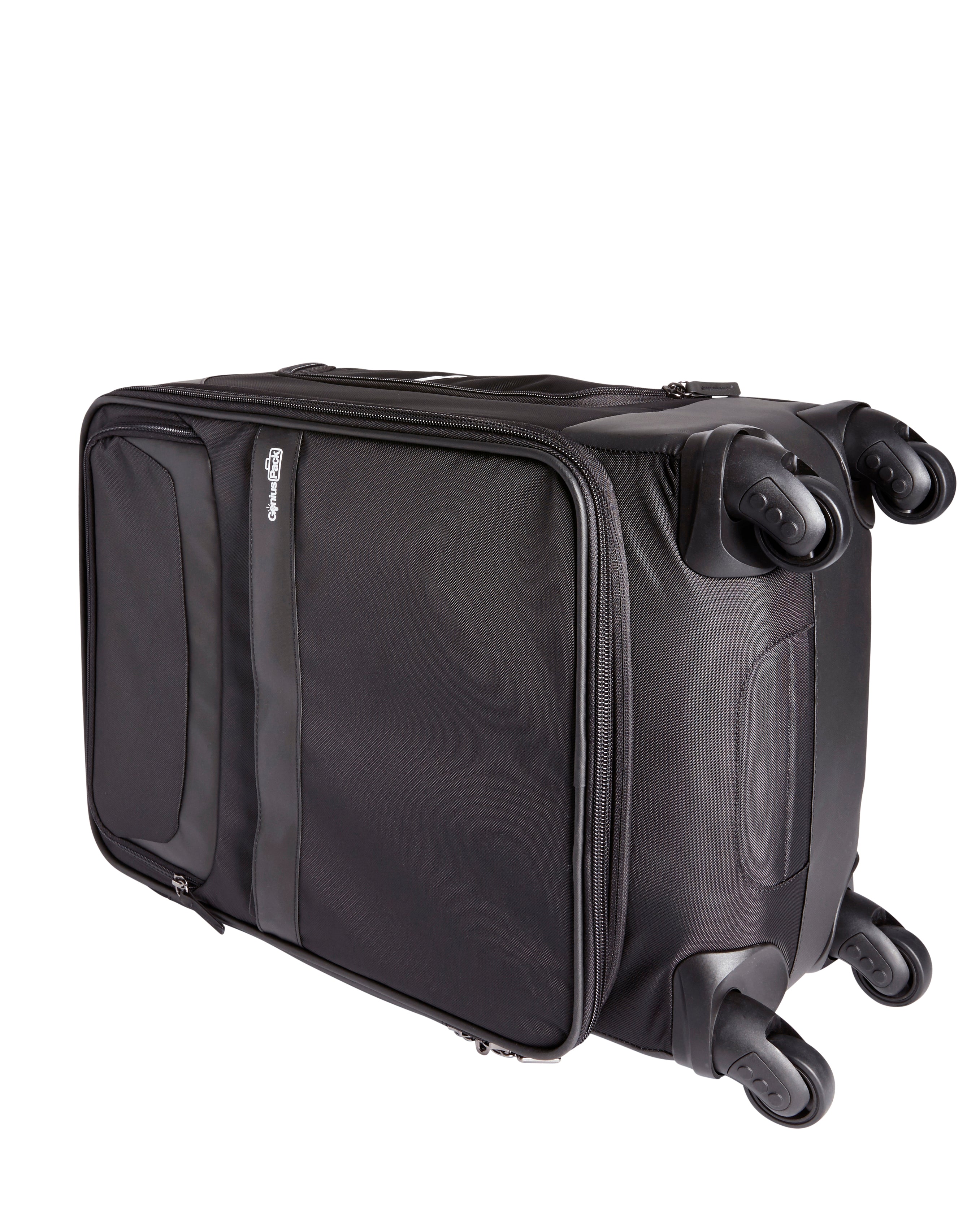 Genius Pack G4 22" Carry On Spinner Luggage - Smart, Organized, Lightweight Suitcase ( Hunter Green ) Hunter Green  U2