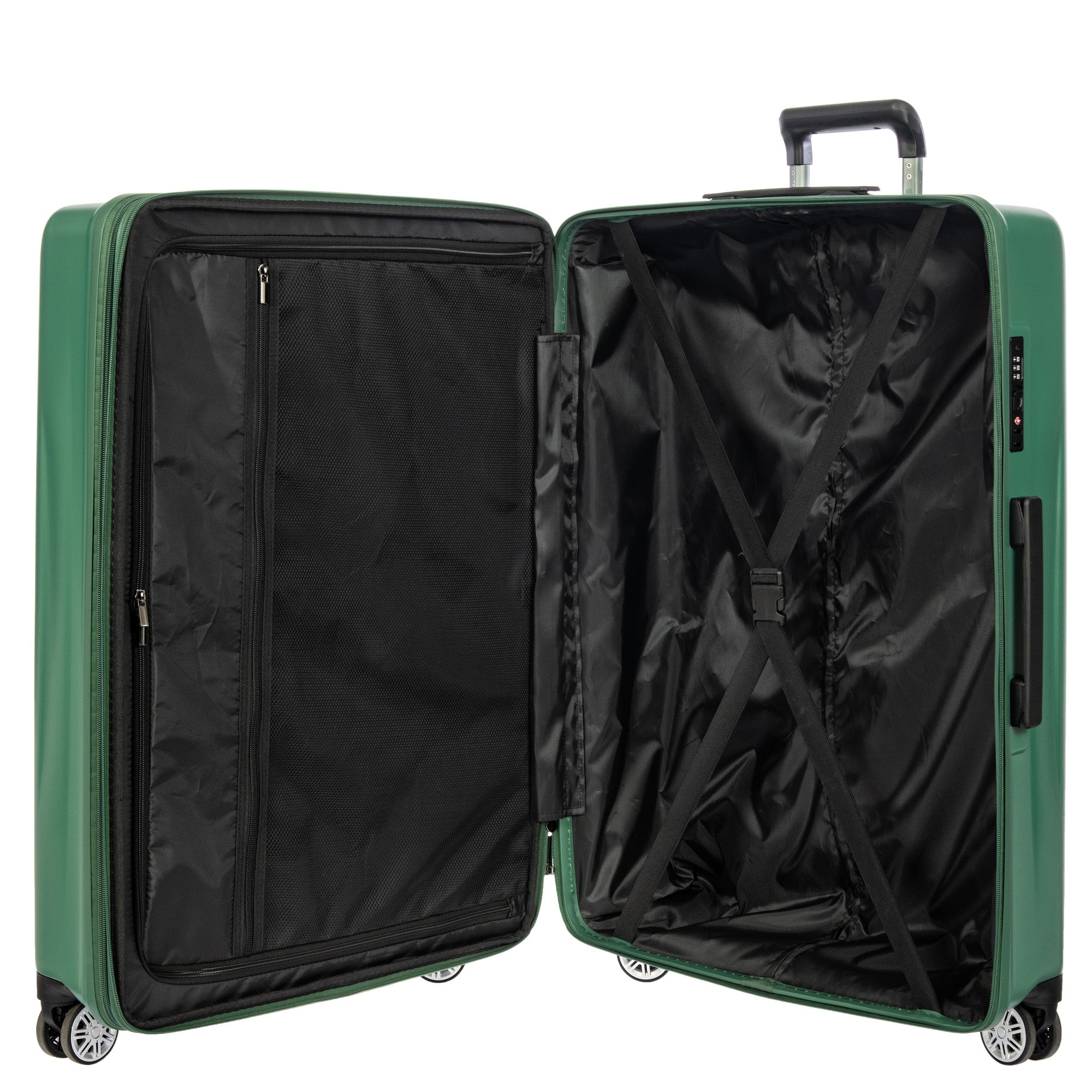 Bric's Cervia 30" Expandable Spinner ( Dark Emerald , 30-Inch ) Dark Emerald 30 Inch U4