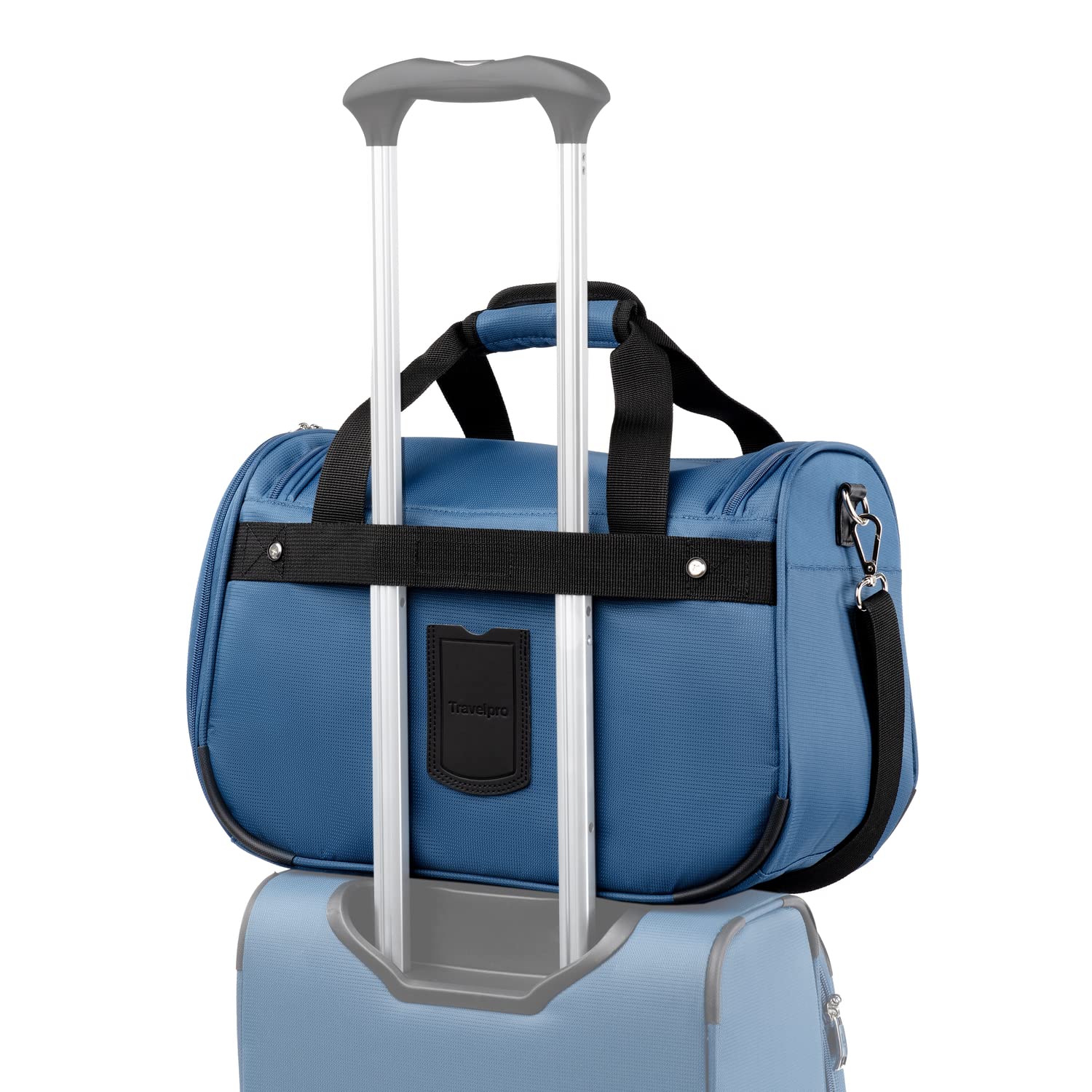 Travelpro Maxlite 5 Softside Lightweight Underseat Carry-On Travel Tote, Overnight Weekender Bag, Men and Women ( Ensign Blue , 18-Inch ) Ensign Blue 18 Inch U7