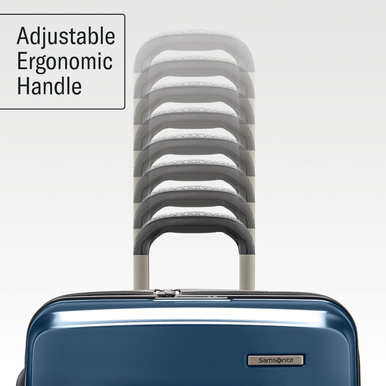 Samsonite Octiv Hardside Spinner ( Blue Denim , Check-Large 28 ) Blue Denim Check Large 28 U22
