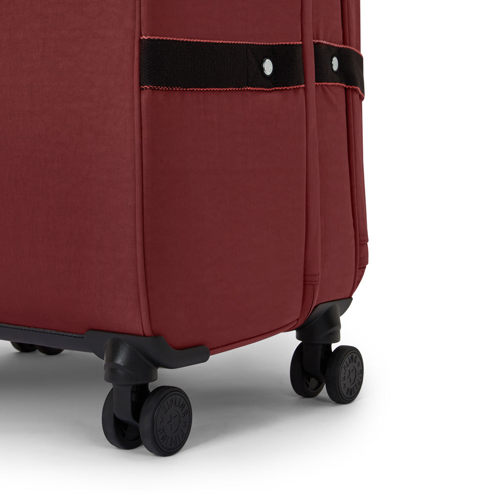 Kipling Spontaneous Large Rolling Luggage Flaring Rust One Size U1