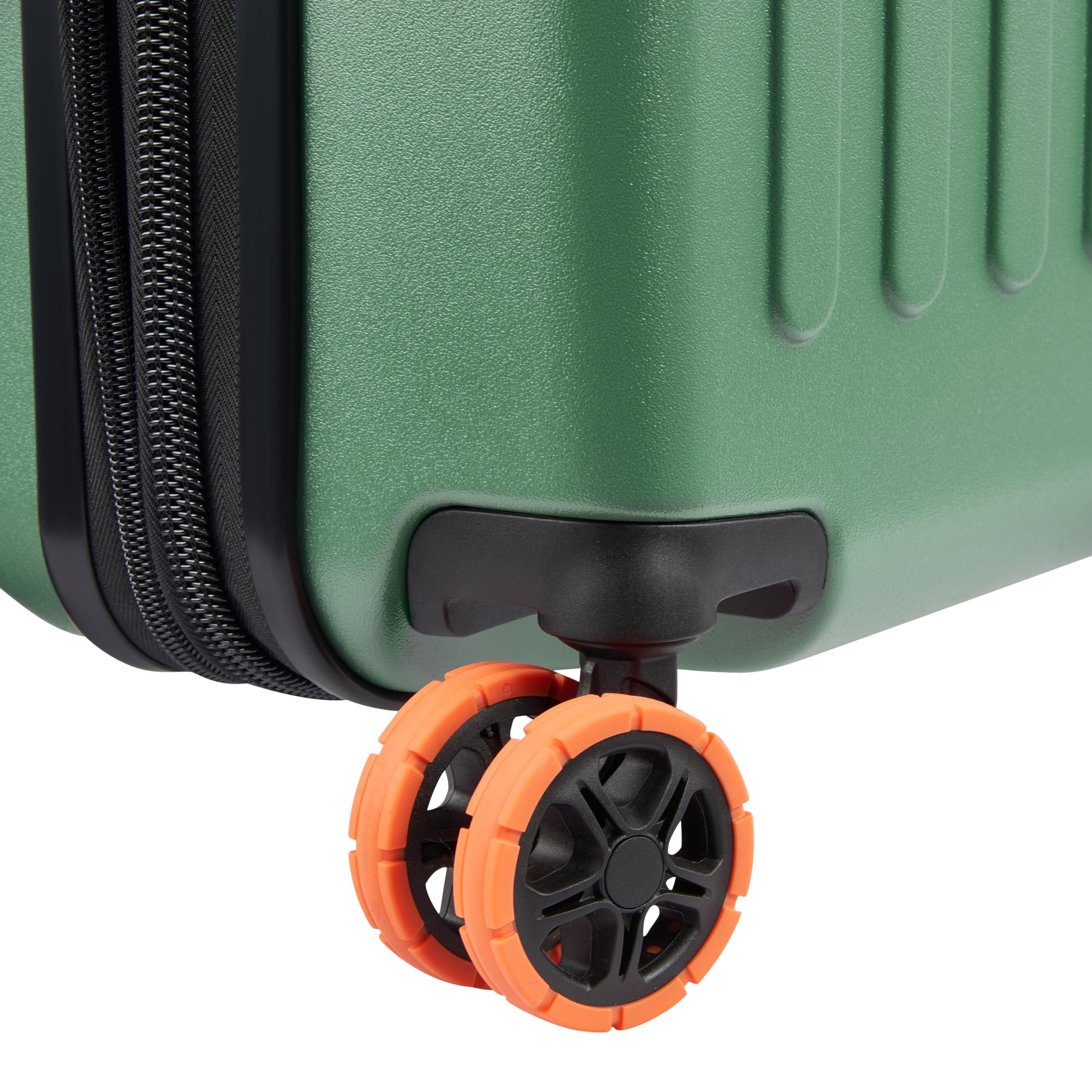 Jeep JH002B Hardside Expandable Luggage with Spinner Wheels ( Elm Green , Carry-On 19 Inch ) Elm Green Carry On 19 Inch U1