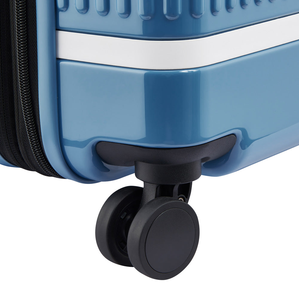 florence by mills x DELSEY PARIS Spin Me Away Expandable 20" Carry-On Spinner Upright ( Zinc Blue , 20" Carry-On Spinner ) Zinc Blue 20 Carry On Spinner U1