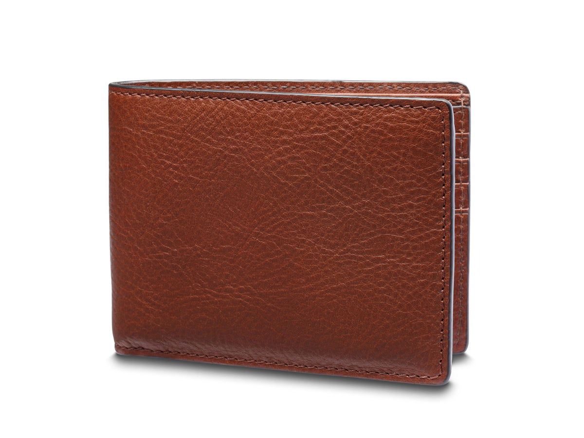 Bosca Navayo Italia Slim 10 Pocket Flip I.D. Bifold U1