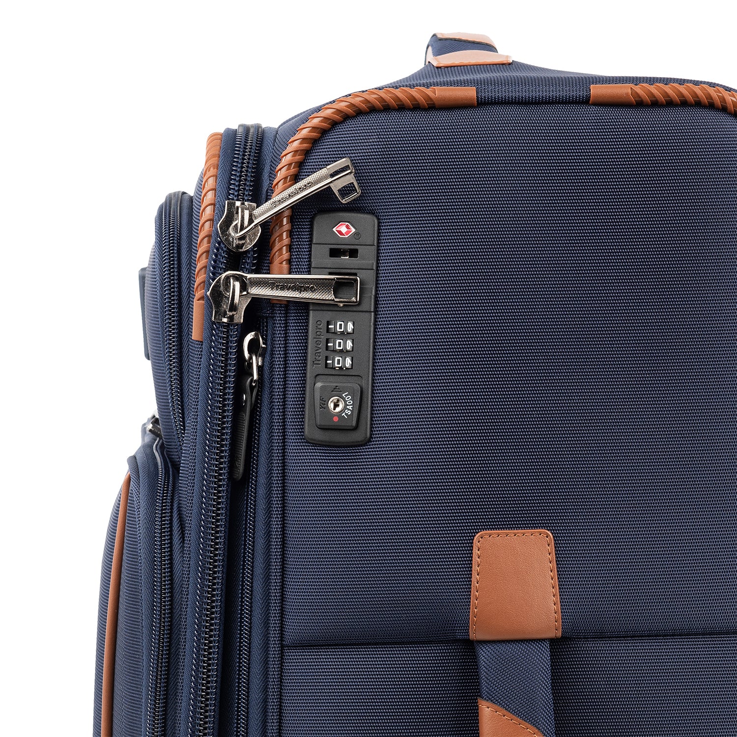 Travelpro Crew Versapack Softside Expandable Spinner Wheel Luggage ( Patriot Blue , Checked-Medium 25-Inch ) Patriot Blue Checked Medium 25 Inch U2