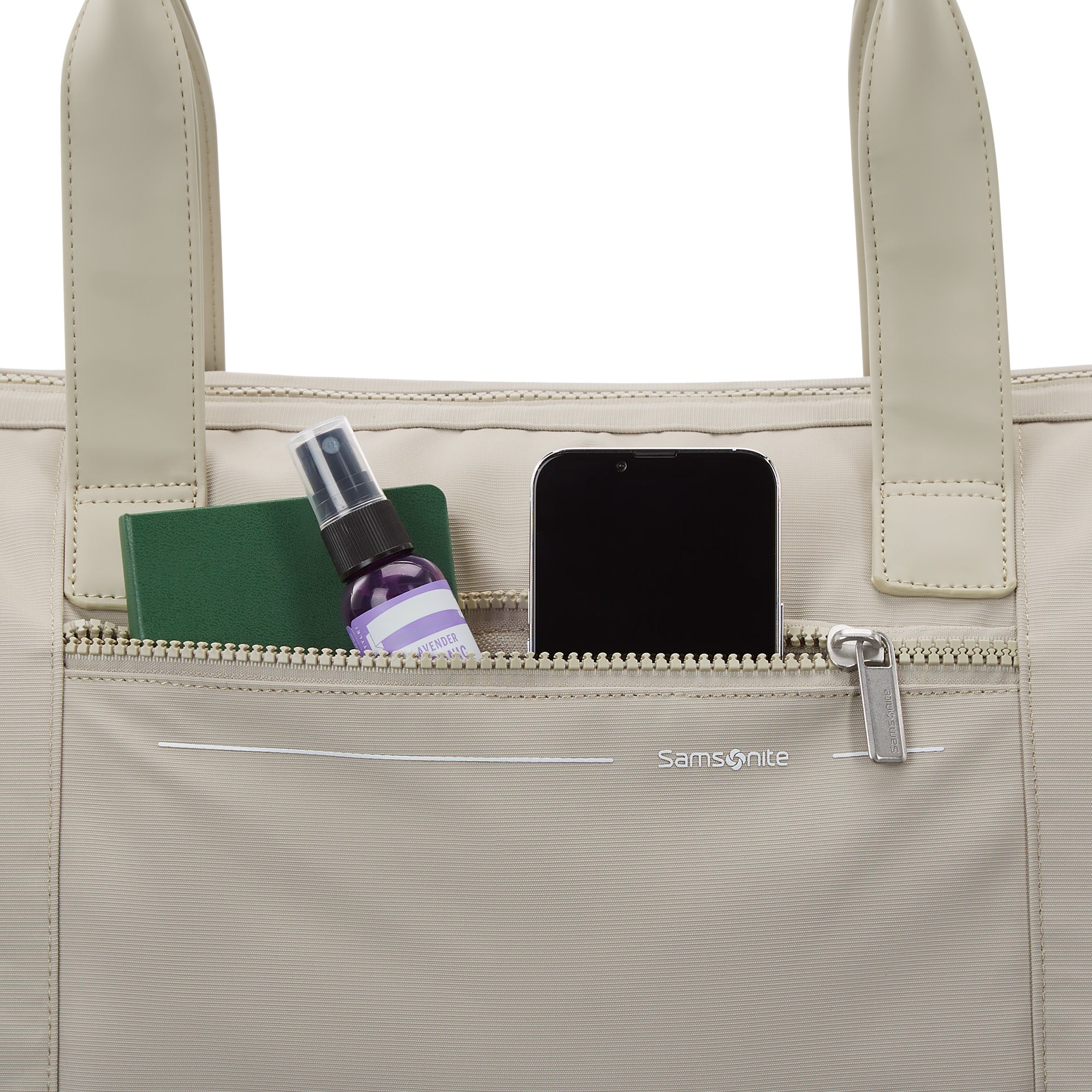 Samsonite Better Than Basic Drop Bottom Weekender ( Limestone Grey , One Size ) Limestone Grey One Size U3