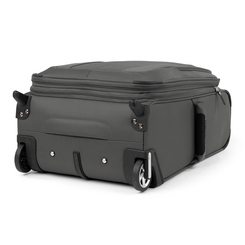 Travelpro Maxlite 5 Softside Expandable Upright 2 Wheel Luggage, Lightweight Suitcase, Men and Women Shadow Grey Carry On 22 Inch U12