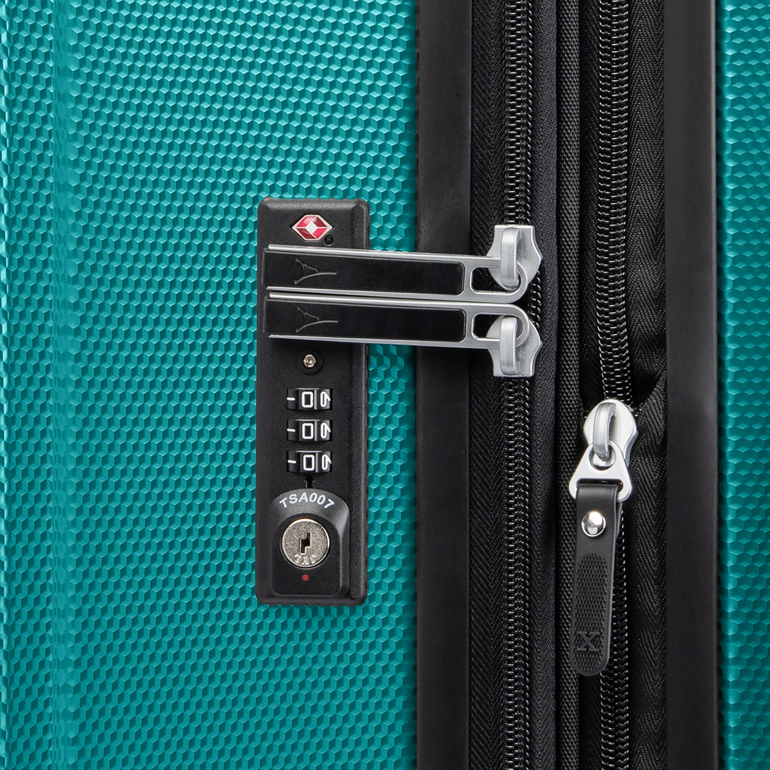 Travelpro Pathways 3 Hardside Expandable Luggage, 8 Spinner Wheels, Lightweight Hard Shell Suitcase ( Kayak Teal , Checked Large 28 Inch ) Kayak Teal Checked Large 28 Inch U1
