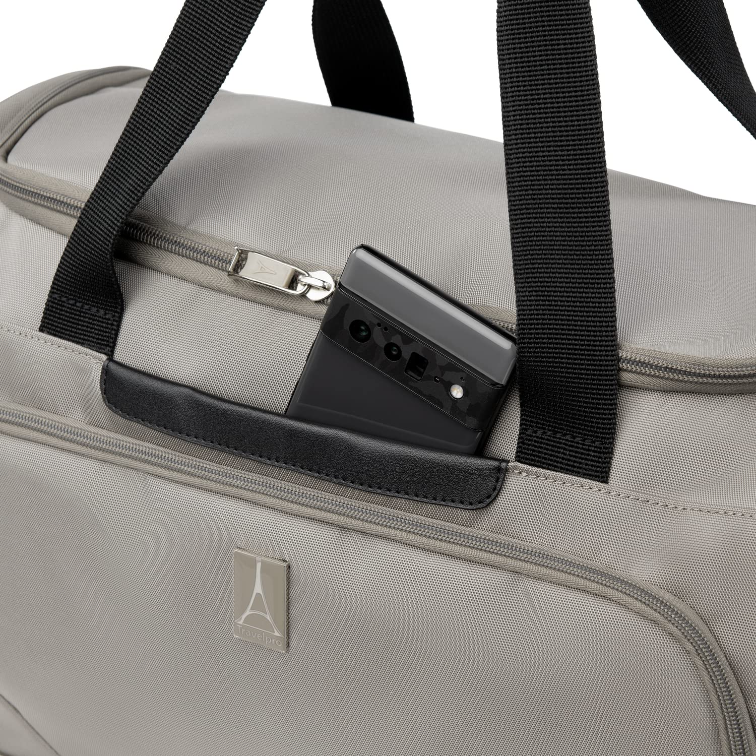 Travelpro Maxlite 5 Carry on Weekender with Drop-Bottom Compartment, Lightweight Overnight Travel Duffel Bag ( Champagne , 19-Inch ) Champagne 19 Inch U1