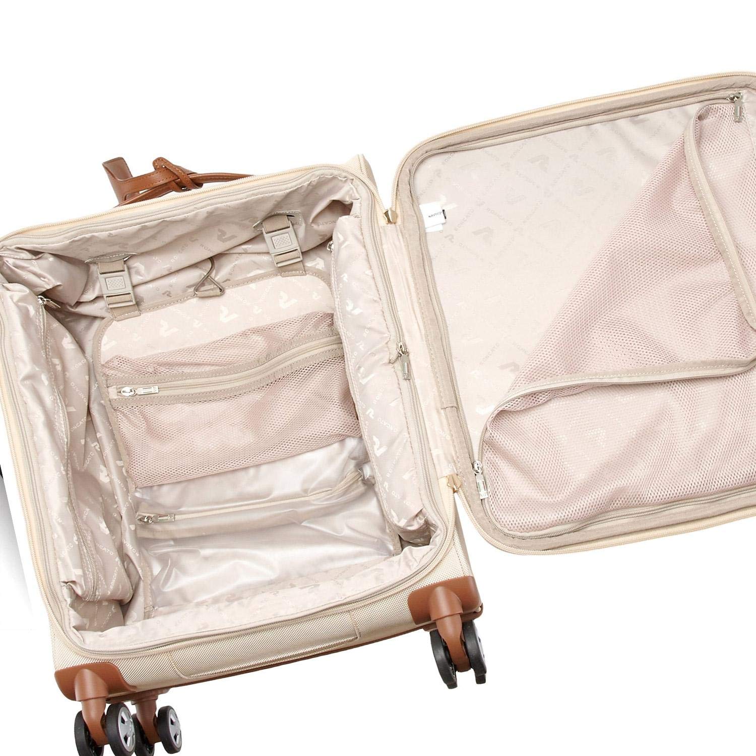 Roncato Uno Soft 22" Carry-On Spinner ( Champange , One Size ) Champange One Size U1