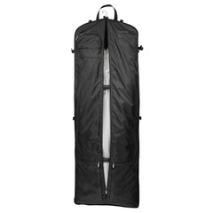 WallyBags 66 Premium Tri-Fold Carry On Destination Wedding Gown Travel Bag with multiple pockets and shoulder strap ( Black - B1 , 66 Inch ) Black - B1 66 Inch U1