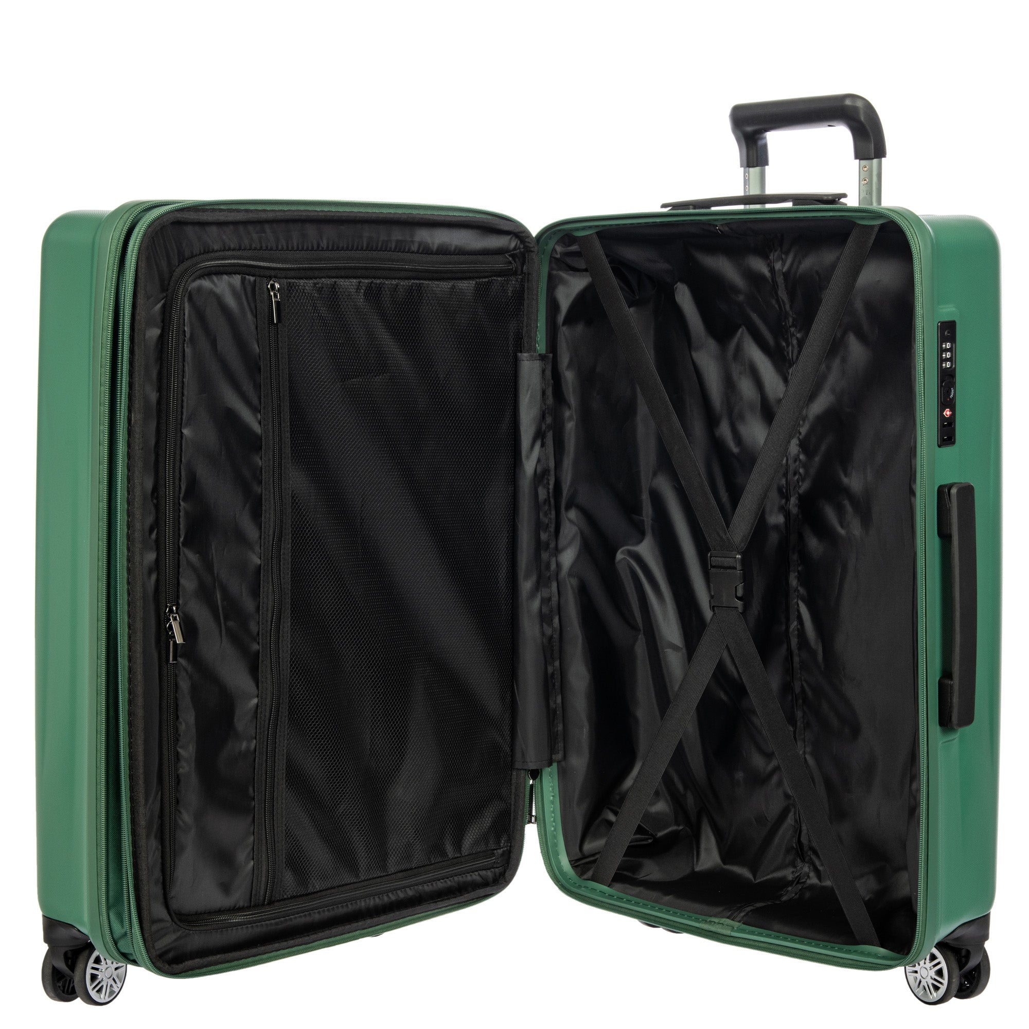 Bric's Cervia 27" Expandable Spinner ( Dark Emerald , 27-Inch ) Dark Emerald 27 Inch U2
