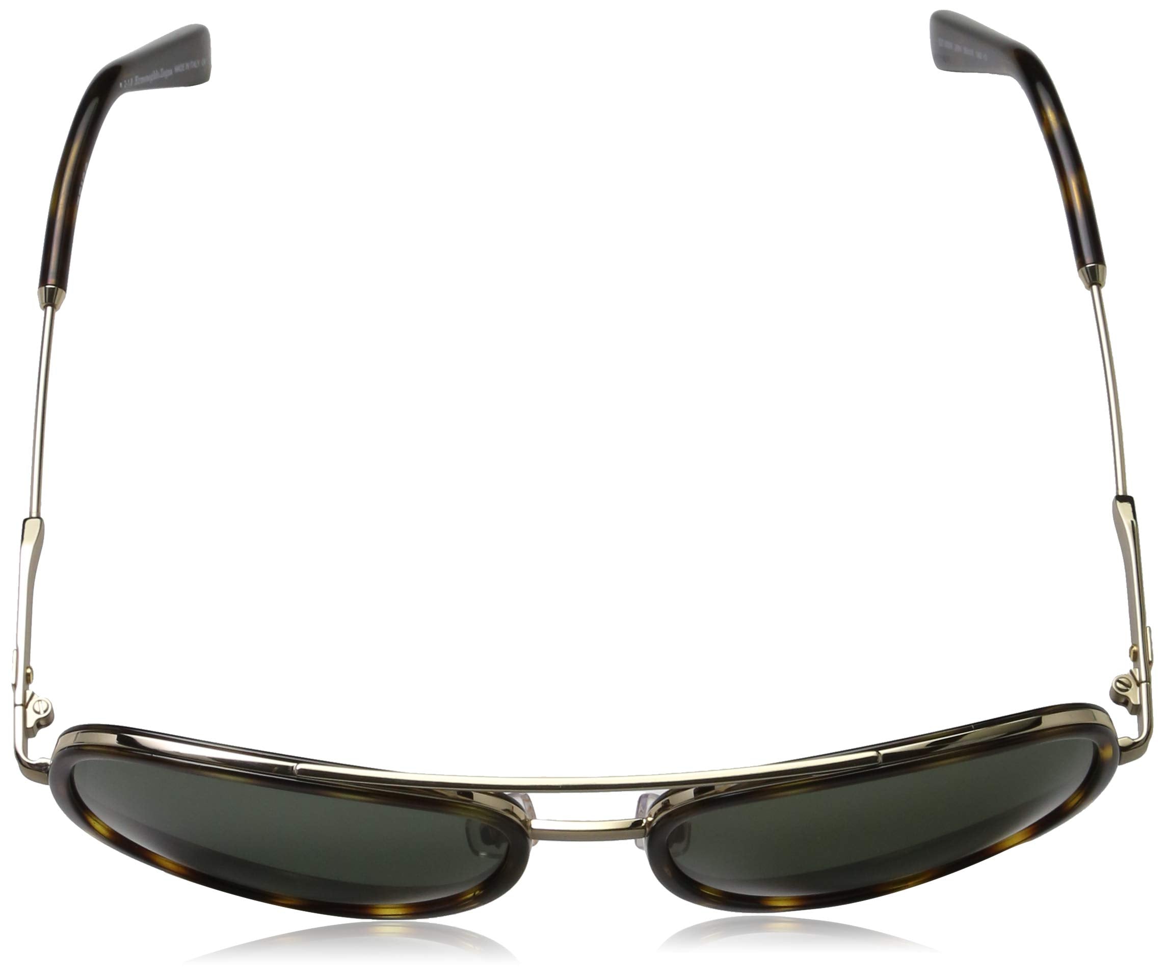 ERMENEGILDO ZEGNA EZ0008 14D - shiny light ruthenium / smoke polarized Metal   U1