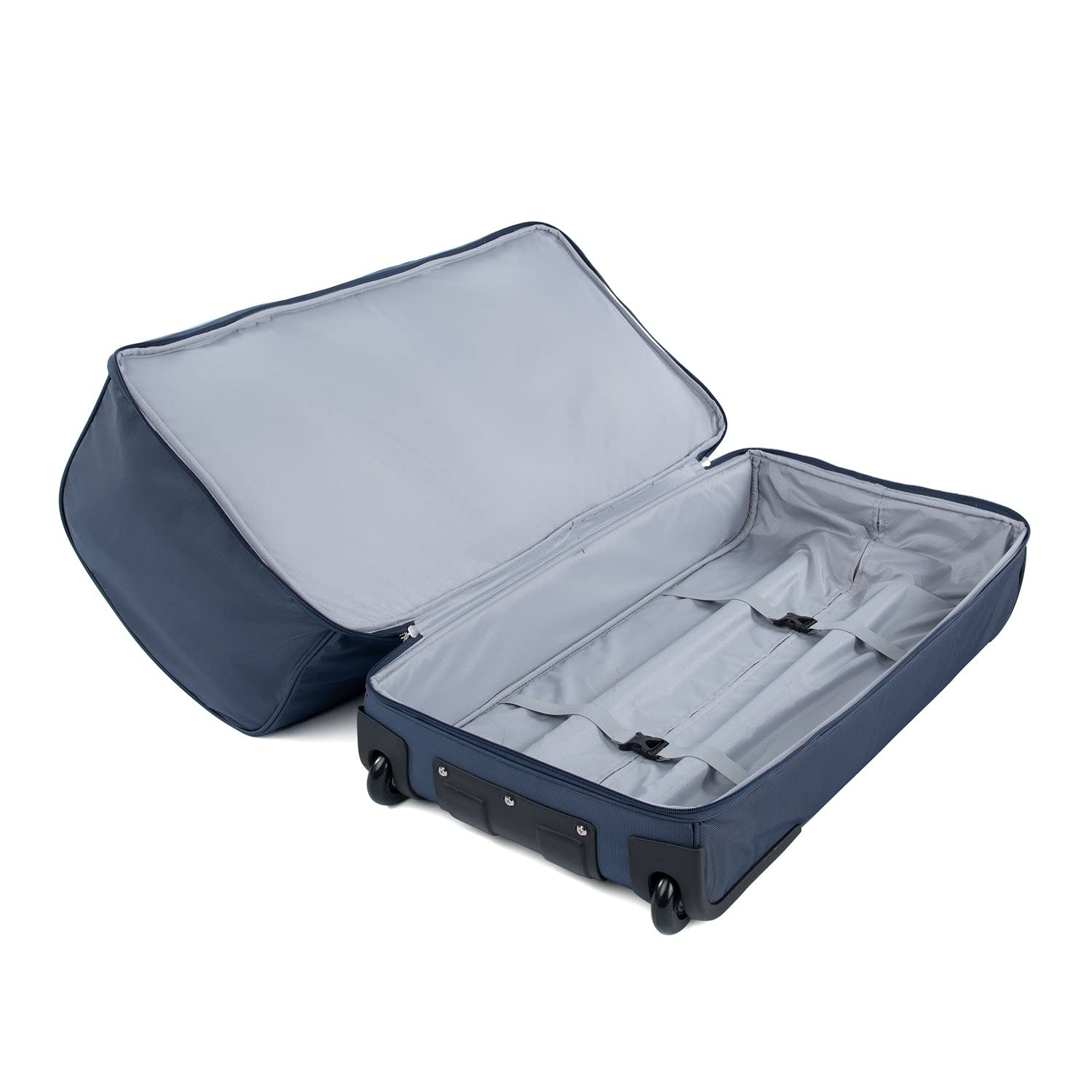 Travelpro Roadtrip 30 Drop-Bottom Rolling Duffel with Packing Cubes ( Navy , 30-Inch ) Navy 30 Inch U5