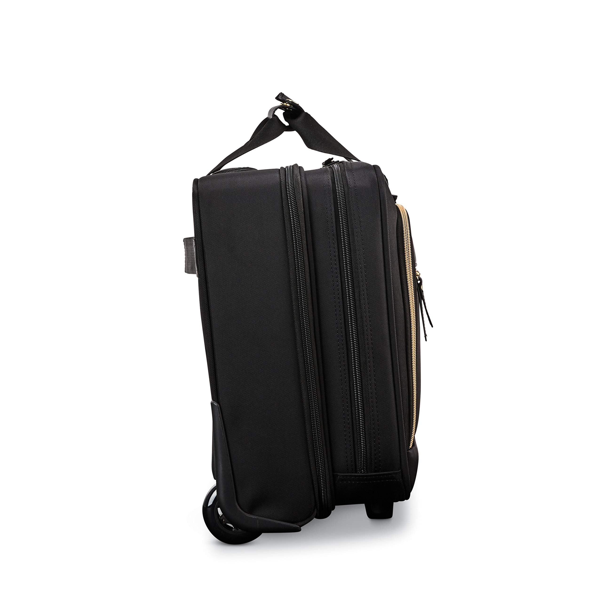 Samsonite Women's Mobile Solution Business ( Black , Upright Wheeled Mobile Office ) Black Upright Wheeled Mobile Office U8