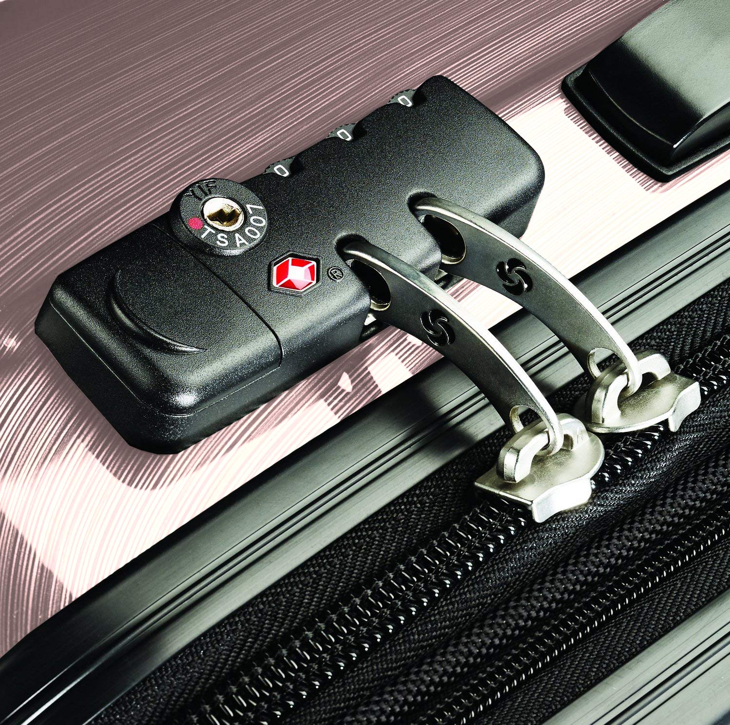 Samsonite Winfield 2 Hardside Luggage with 360 Spinner Wheels, TSA Lock, Airline Approved ( Arctic Pink , Checked-Large 28-Inch ) Arctic Pink Checked Large 28 Inch U15