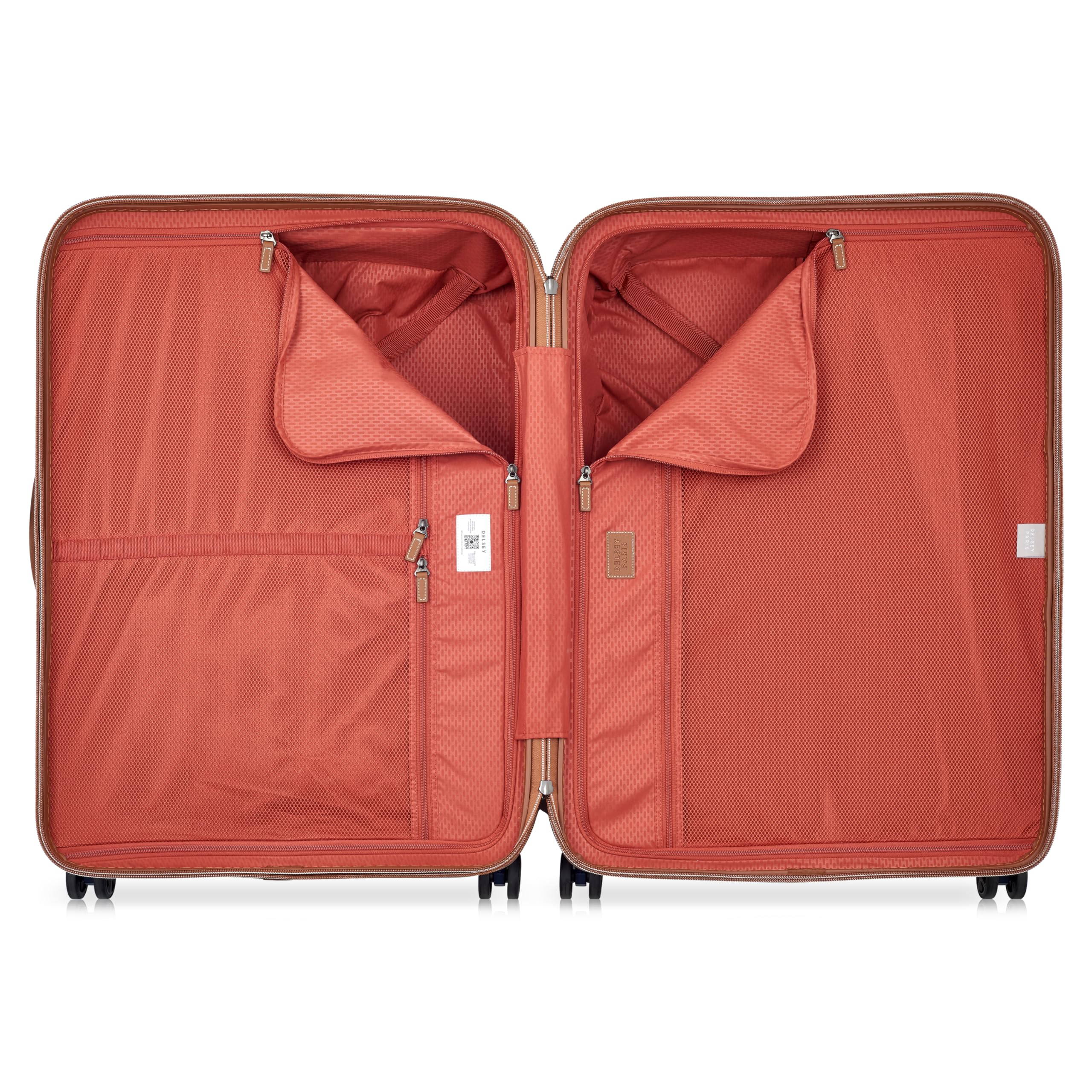 DELSEY PARIS Chatelet Air 2.0 Hardside Luggage with Spinner Wheels, Navy Blue, Checked-Large 28 Inch Navy Blue Checked-Large 28 Inch U2