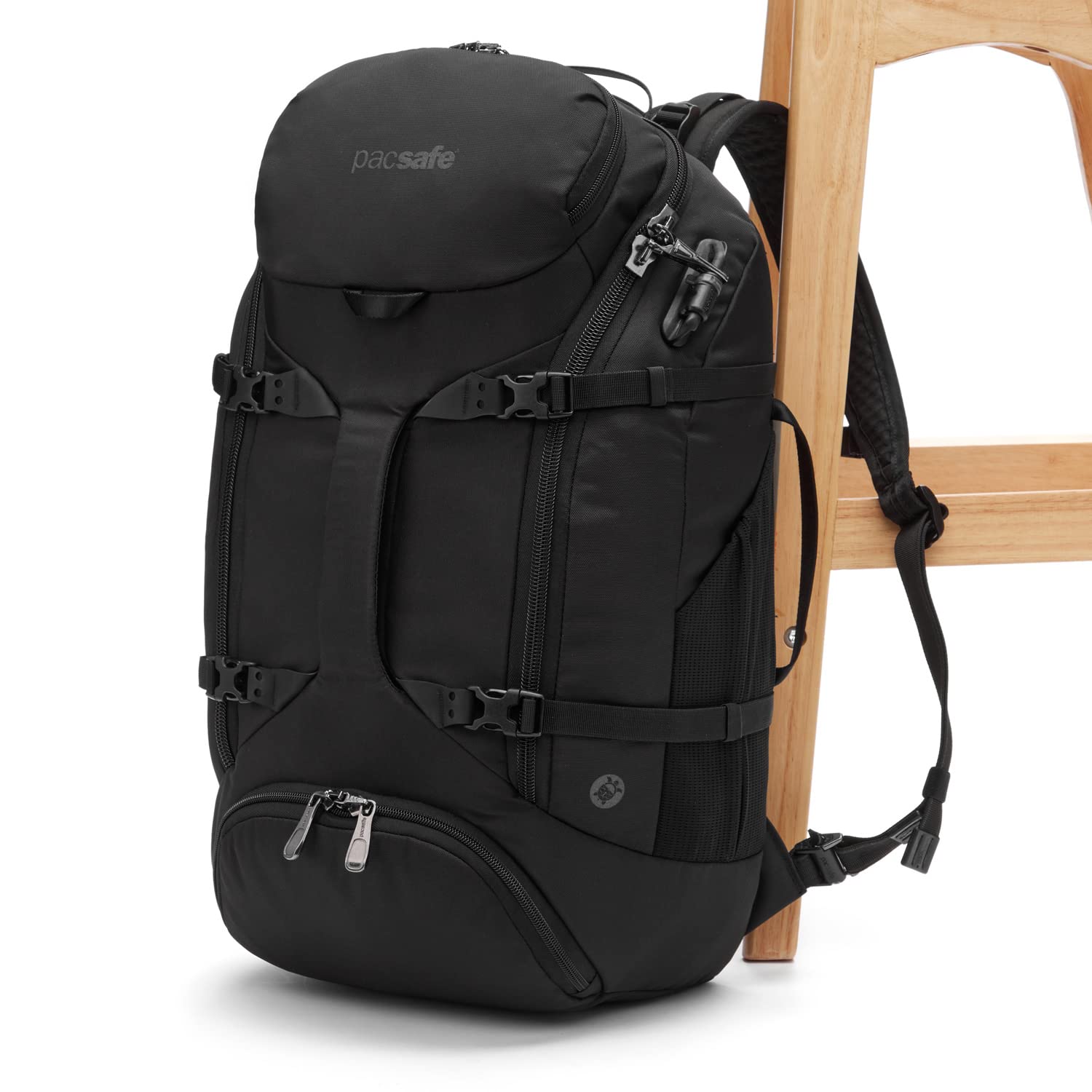 Pacsafe EXP35 Travel Backpack ( Black , One Size ) Black One Size U3