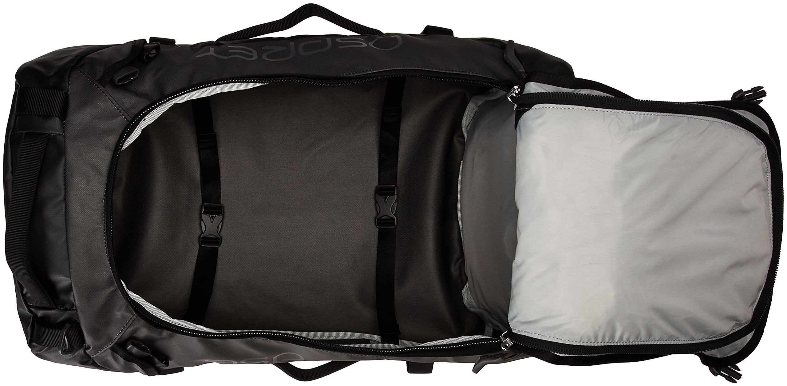Osprey Packs Transporter Travel Duffel Bag 40L ( Black , 40L ) Black 40 L U1