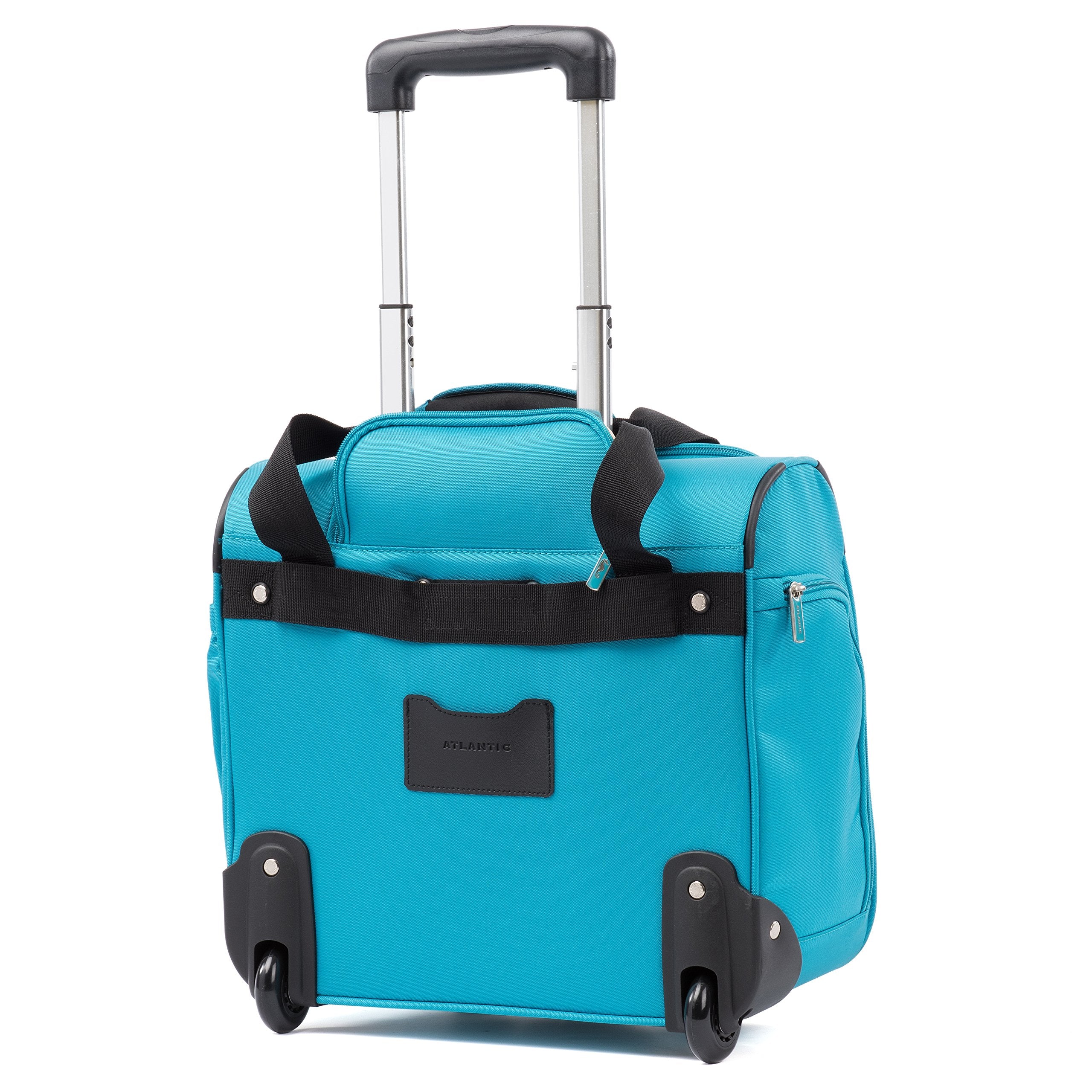 Atlantic Ultra Lite Softsides Rolling Underseat Carry-on ( Turquoise Blue ) Turquoise Blue  U15