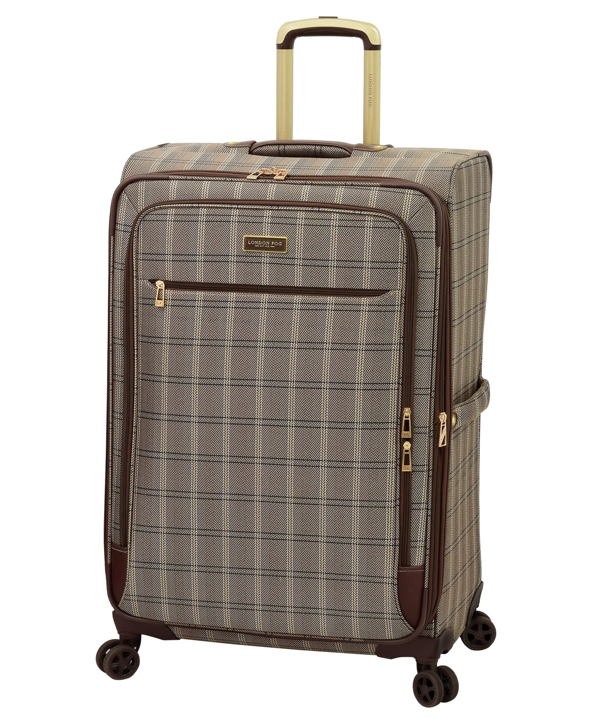 London Fog Brentwood II Expandable Spinner, Cappuccino, 29-Inch U2
