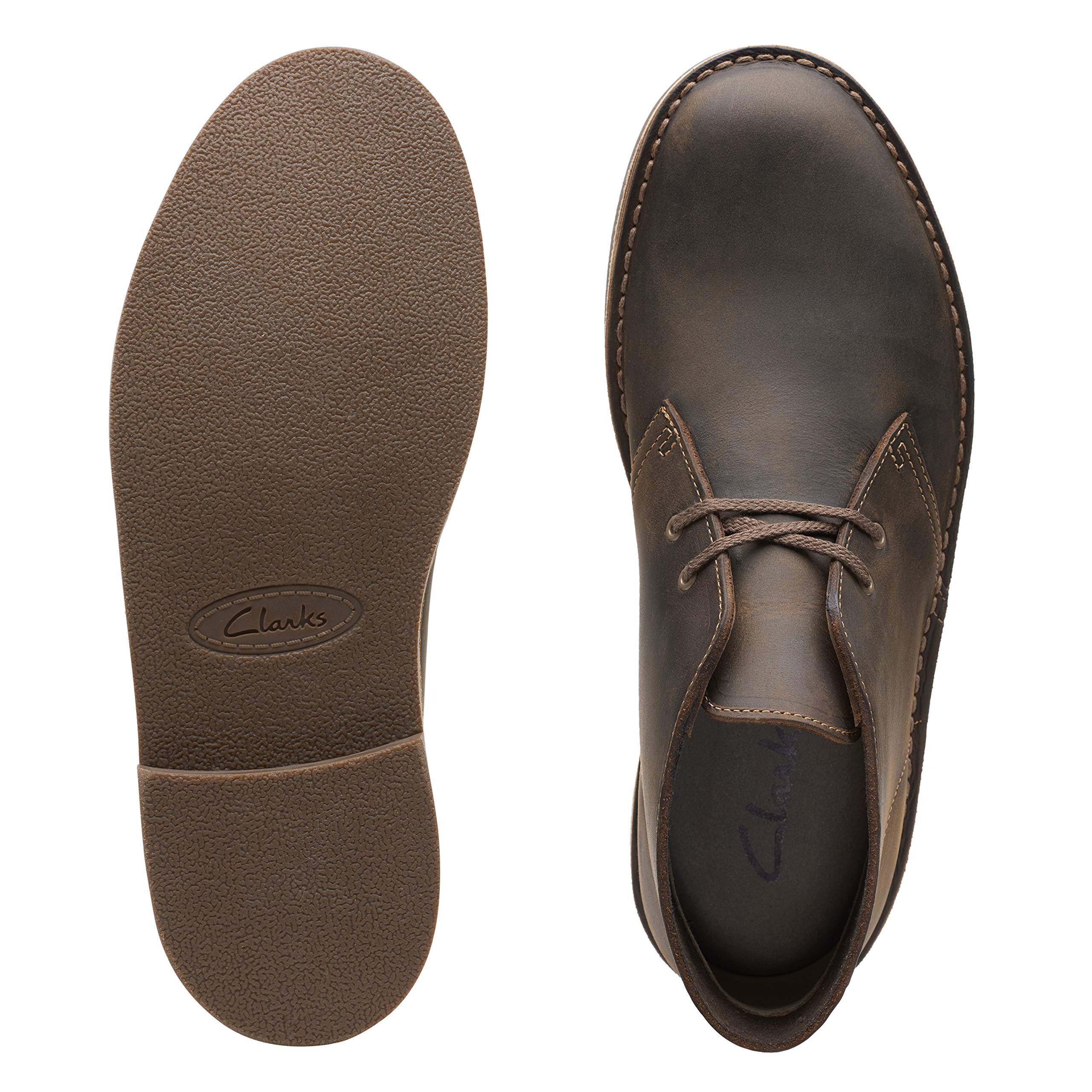 Clarks mens Bushacre 2 chukka boots, Beeswax, 10.5 US U1