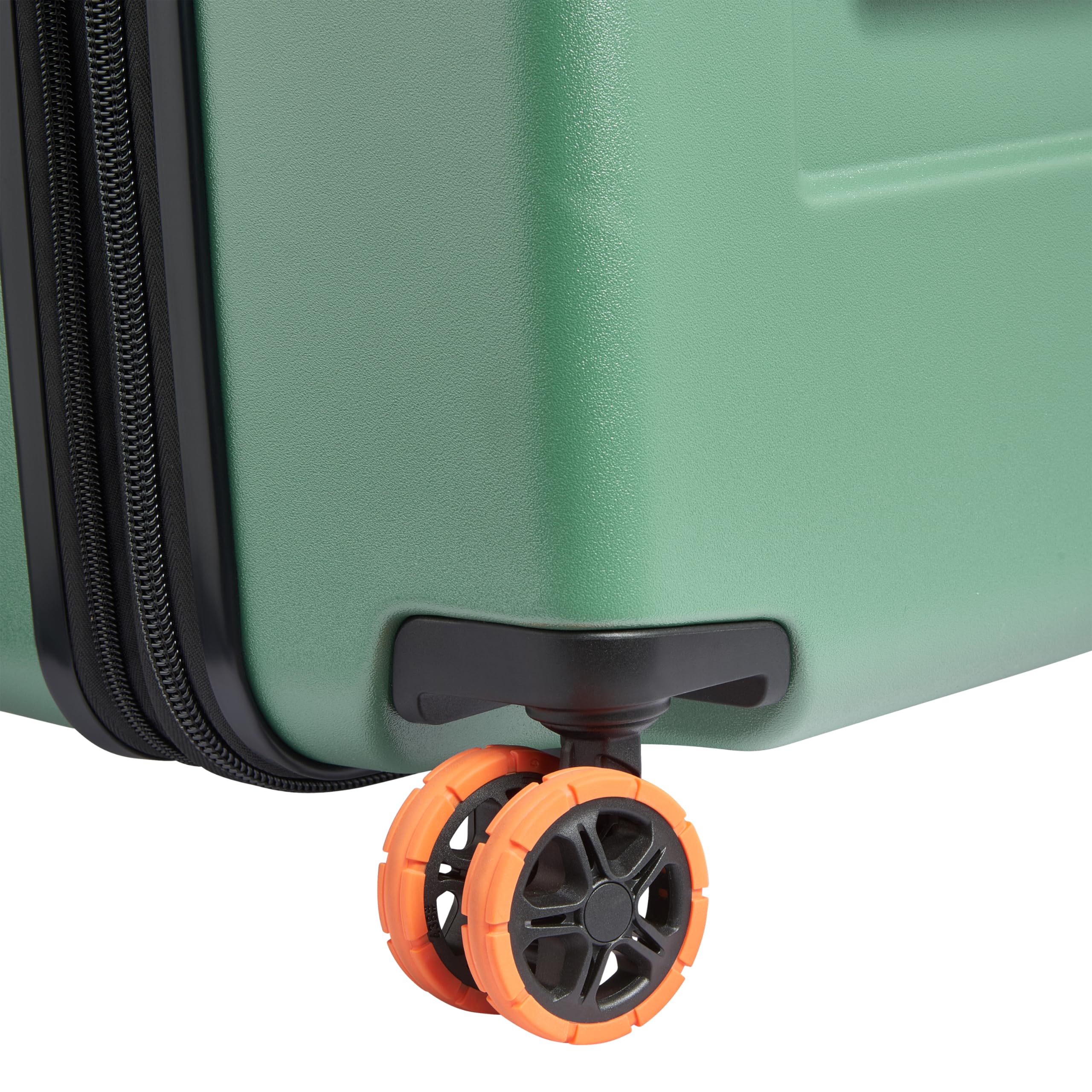 Jeep JH002B Hardside Expandable Luggage with Spinner Wheels, Elm Green, Checked-Large 29 Inch Elm Green Checked-Large 29 Inch U1