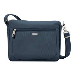 Travelon Anti-Theft Classic Small East/West Crossbody Midnight One Size U2